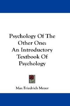 portada psychology of the other one: an introductory textbook of psychology (en Inglés)