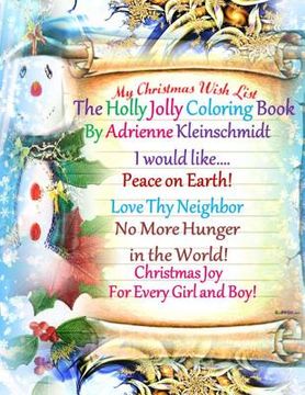 portada A Holly Jolly Coloring Book! (en Inglés)