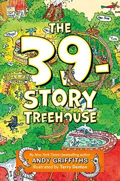 portada The 39-Story Treehouse: Mean Machines & mad Professors! (The Treehouse Books) (in English)