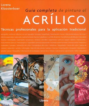 portada Guía Completa de Pintura al Acrílico (in Spanish)