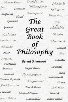 portada The Great Book of Philosophy (en Inglés)
