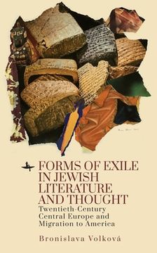portada Forms of Exile in Jewish Literature and Thought: Twentieth-Century Central Europe and Migration to America (in English)