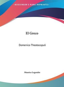 portada El Greco: Domenico Theotocopuli (in German)