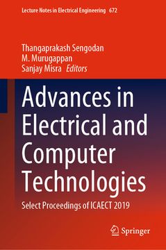portada Advances in Electrical and Computer Technologies: Select Proceedings of Icaect 2019 (en Inglés)