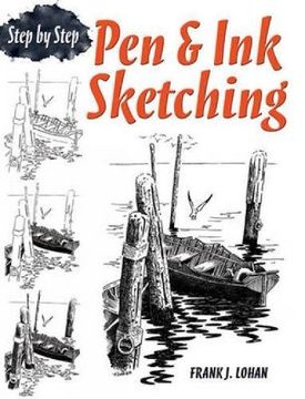 portada Pen & ink Sketching: Step by Step (en Inglés)