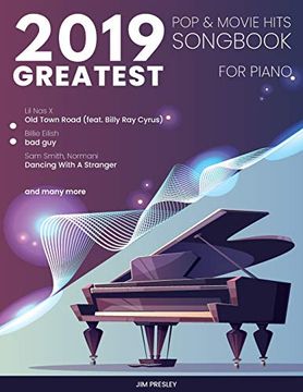 portada 2019 Greatest pop & Movie Hits Songbook for Piano (Songbook for Piano 2019) (en Inglés)