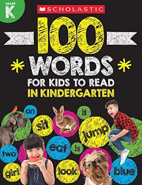portada 100 Words for Kids to Read in Kindergarten (en Inglés)