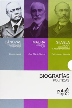 portada Cánovas y el Liberalismo Conservador (in Spanish)