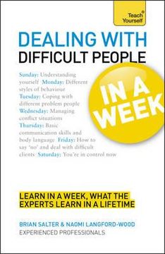 portada dealing with difficult people in a week