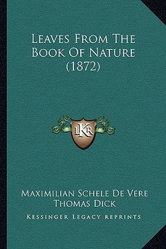 portada leaves from the book of nature (1872) (en Inglés)