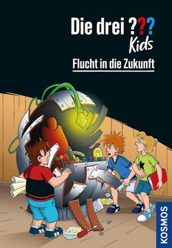 portada Die Drei? Kids, 5, Flucht in die Zukunft (Drei Fragezeichen) (in German)