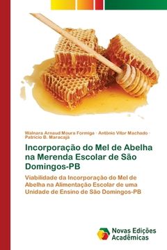portada Incorporação do mel de Abelha na Merenda Escolar de são Domingos-Pb (in Portuguese)