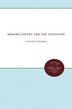 portada Modern Poetry and the Tradition (Chapel Hill Books)