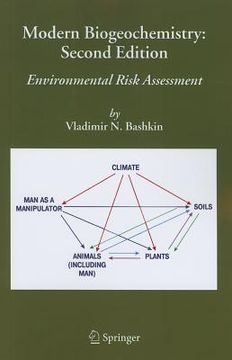 portada modern biogeochemistry: environmental risk assessment (in English)