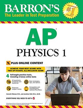 portada Barron's ap Physics 1 With Online Tests (Barron's ap Physics 1 and 2) 
