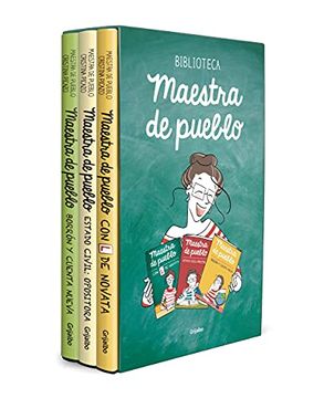 portada Maestra de Pueblo (Pack Con: Con l de Novata | Estado Civil: Opositora | Borrón y Cuenta Nueva)