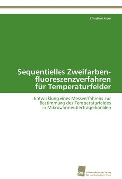 portada Sequentielles Zweifarben- Fluoreszenzverfahren Fur Temperaturfelder