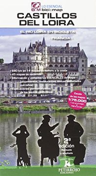 portada Castillos del Loira: El río Loira en Bicicleta (Bici: Map)