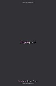 portada Eigengrau: Poems 2015 to 2020 (en Inglés)