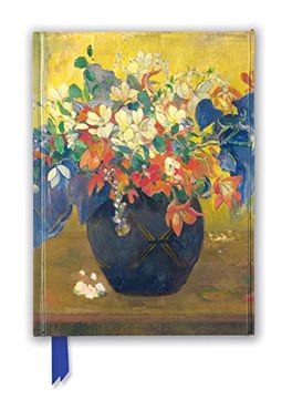 portada National Gallery: A Vase of Flowers by Paul Gauguin (Foiled Journal) (Flame Tree Nots) (en Inglés)
