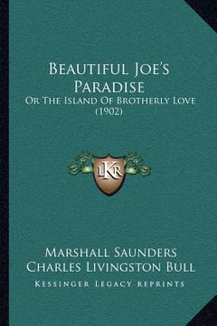portada beautiful joe's paradise: or the island of brotherly love (1902)