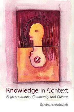 portada knowledge in context: representations, community and culture (en Inglés)