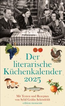 portada Der Literarische Küchenkalender Wochenkalender 2025