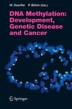 portada dna methylation: development, genetic disease and cancer (en Inglés)
