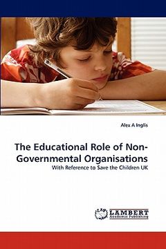 portada the educational role of non-governmental organisations (in English)