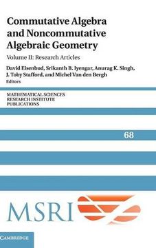 portada Commutative Algebra and Noncommutative Algebraic Geometry: Volume 2, Research Articles (Mathematical Sciences Research Institute Publications) (en Inglés)