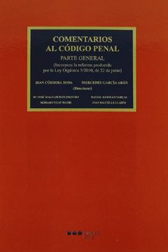 portada Comentarios al Código Penal: Parte General (Comentarios y Estudios Jurídicos)