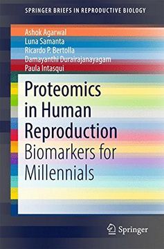 portada Proteomics in Human Reproduction: Biomarkers for Millennials (Springerbriefs in Reproductive Biology) (en Inglés)