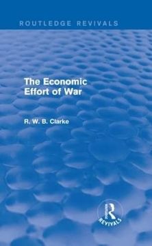 portada The Economic Effort of war (Routledge Revivals) (en Inglés)