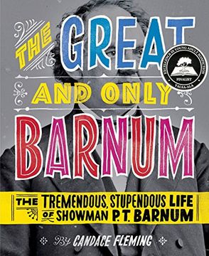 portada The Great and Only Barnum: The Tremendous, Stupendous Life of Showman p. Th Barnum: (in English)
