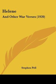 portada helene: and other war verses (1920) (en Inglés)