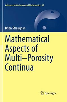 portada Mathematical Aspects of Multi-Porosity Continua (en Inglés)