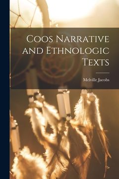 portada Coos Narrative and Ethnologic Texts (en Inglés)