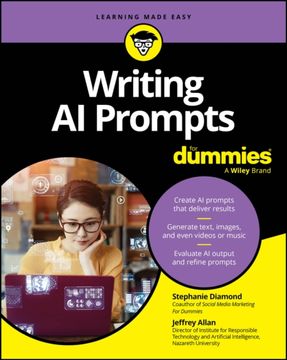 portada Writing AI Prompts For Dummies (en Inglés)
