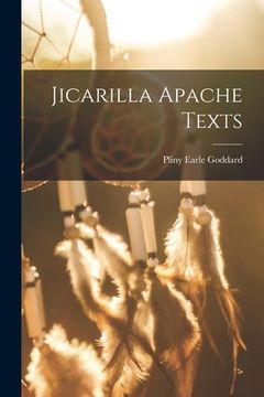 portada Jicarilla Apache Texts (in English)