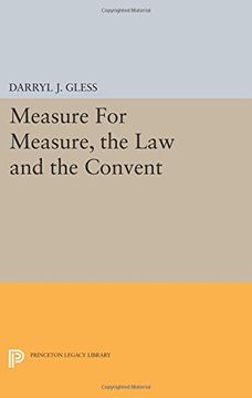 portada Measure For Measure, the Law and the Convent (Princeton Legacy Library)