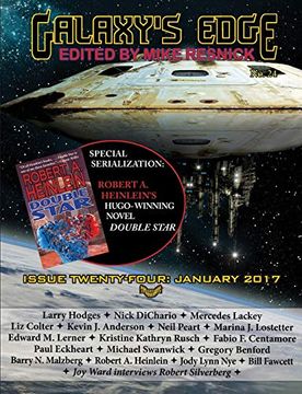portada Galaxy's Edge Magazine: Issue 24, January 2017 (Serialization Special: Heinlein's Hugo-Winning Double Star)