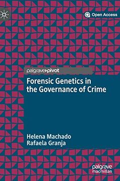 portada Forensic Genetics in the Governance of Crime (en Inglés)