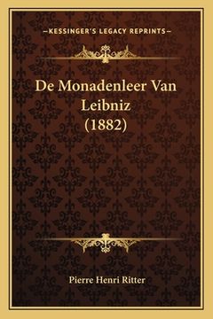 portada De Monadenleer Van Leibniz (1882)