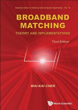 portada Broadband Matching: Theory and Implementations (Third Edition) (en Inglés)