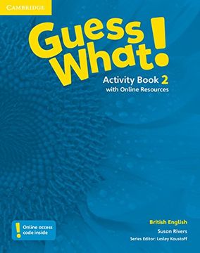 portada Guess What! Level 2 Activity Book With Online Resources British English (in English)