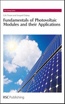 portada Fundamentals of Photovoltaic Modules and Their Applications (Rsc Energy Series) (en Inglés)