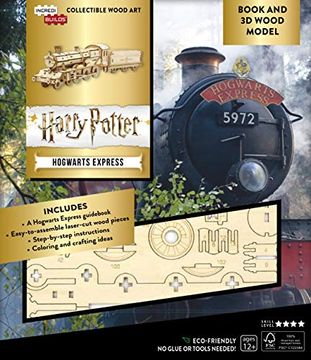 portada Incredibuilds: Harry Potter: Hogwarts Express Book and 3d Wood Model: A Behind-The-Scenes Guide to the Magical Train 