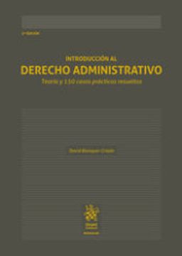 portada Introducción al Derecho Administrativo. Teoría y 150 Casos Prácticos Resueltos 5ª Edición (in Spanish)