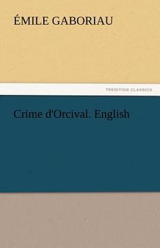 portada crime d'orcival. english (in English)