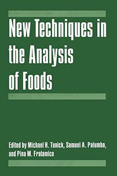 portada New Techniques in the Analysis of Foods (en Inglés)